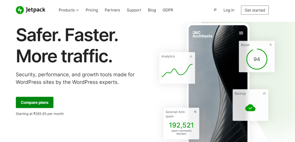 Jetpack WordPress Security