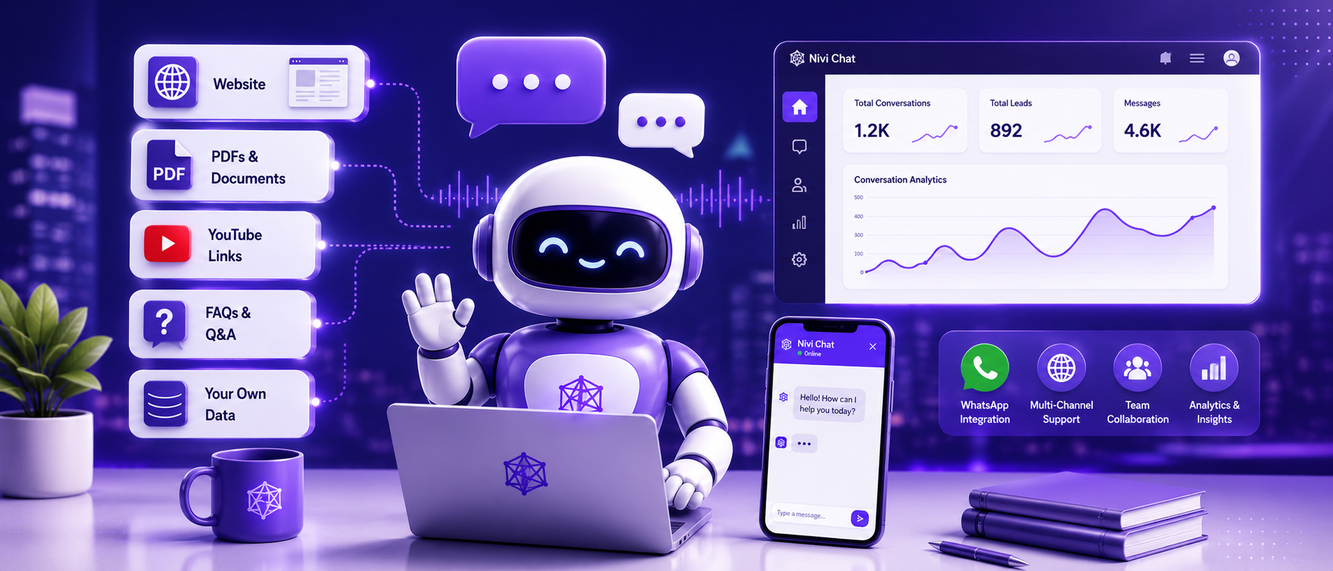 The Complete Guide to AI Chatbots: Train Your AI with Your Own Data Using Nivi Chat