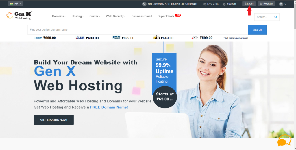 gen x web hosting