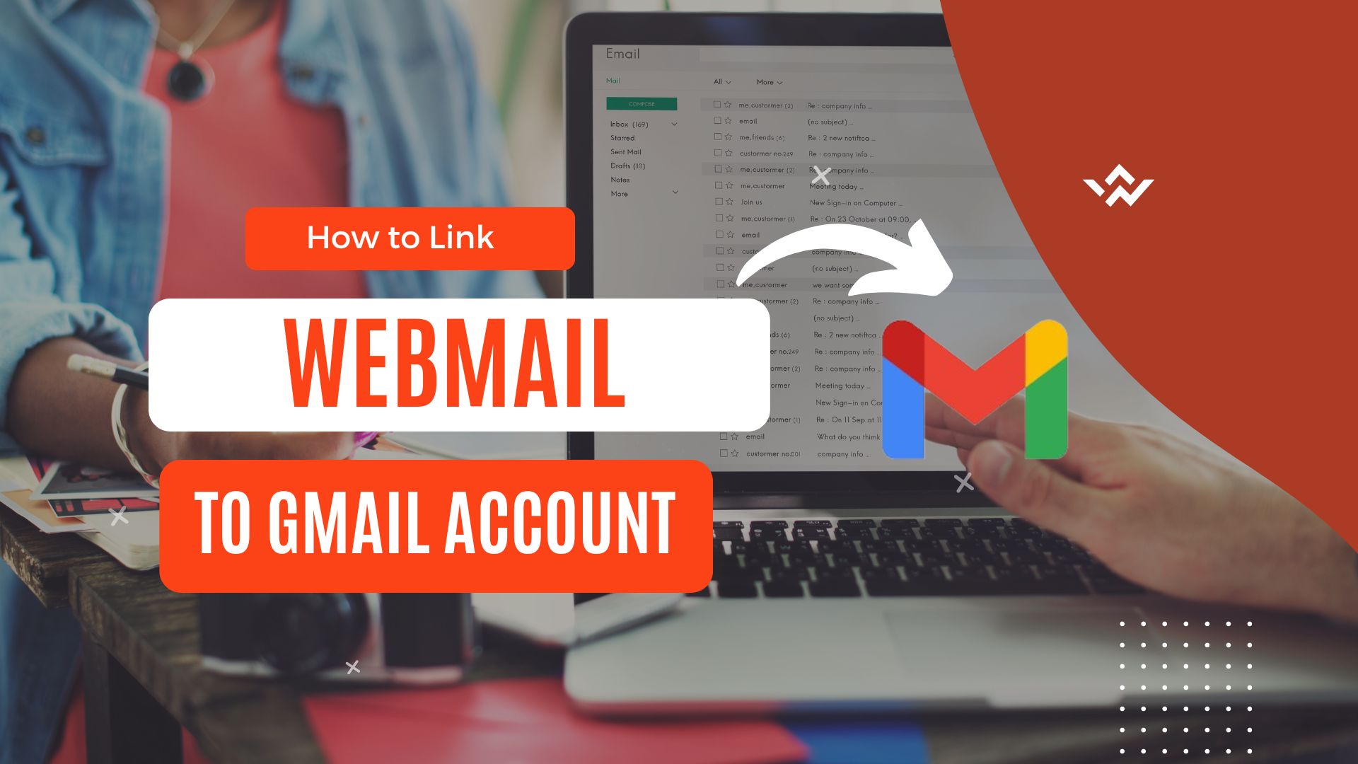 link webmail to gmail